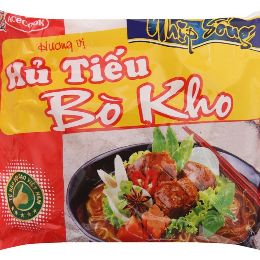 Acecook hủ tiếu bò kho 70g - 牛肉風味粿條