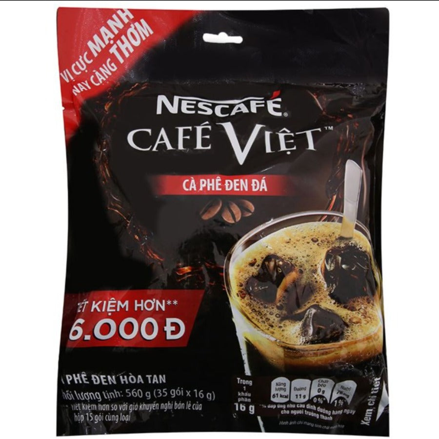 Nescafe cà phê Việt cà phê đen đá 560g - 越南咖啡 2in1