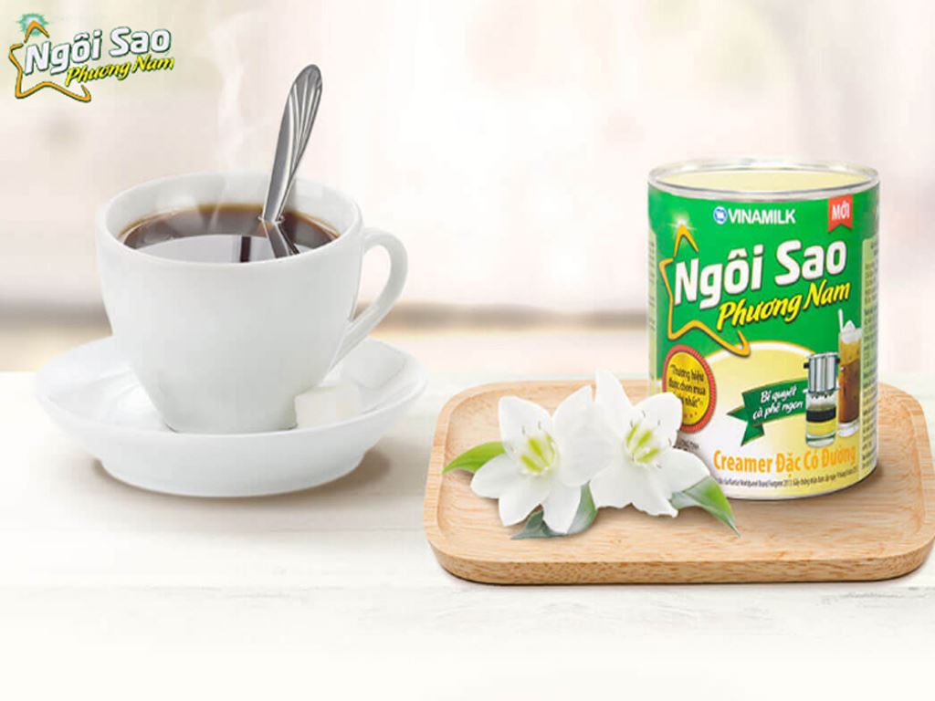 Vinalmilk sữa đặc ngôi sao phương nam 380g - 越南煉乳（煉奶）